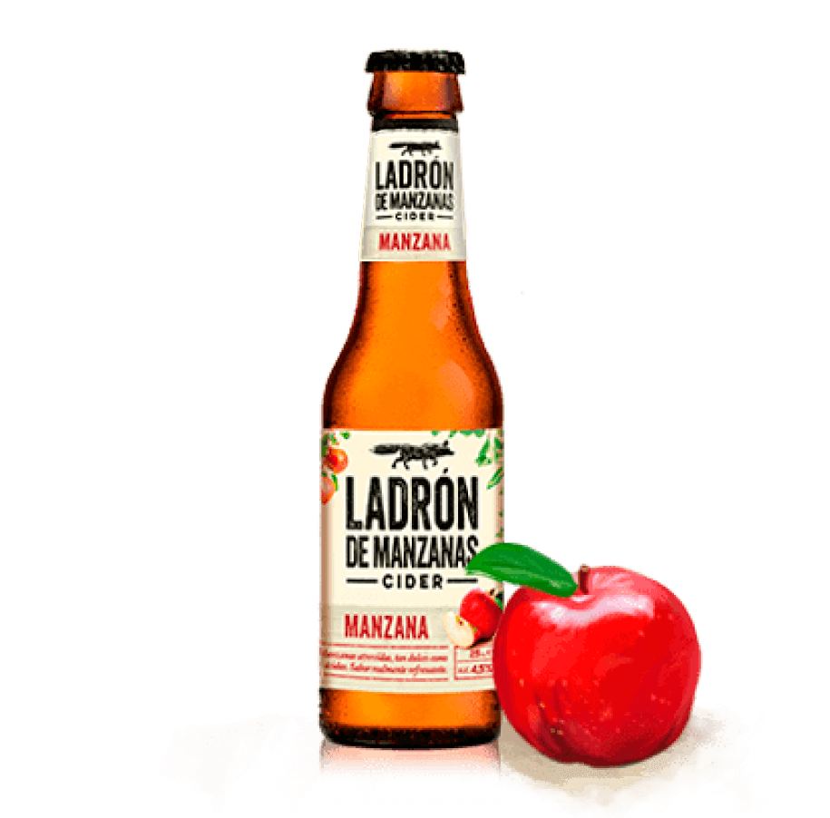 Botella Ladrón de manzanas